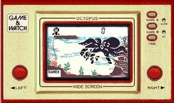 Octopus sur Nintendo Game and Watch